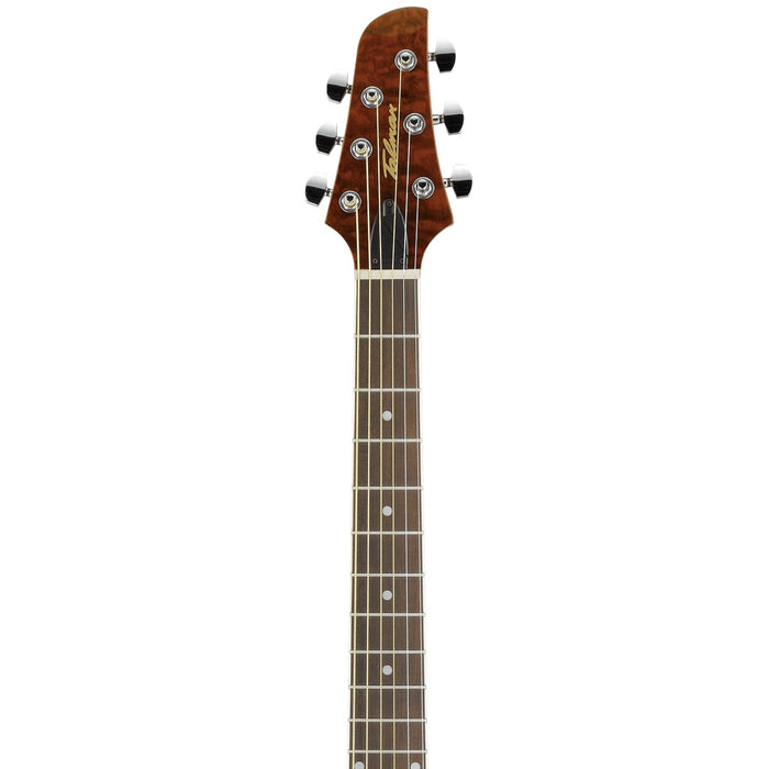 Talman TCM50 6-String Acoustic Electric Guitar with On-Board Tuner, Right-Handed