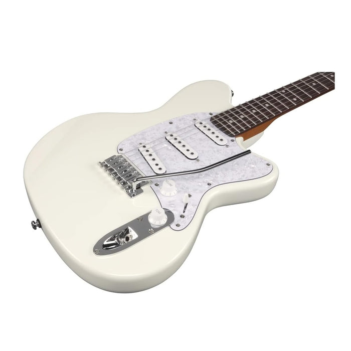 Ichika Signature ICHI00 Solidbody Electric Guitar, Right - Vintage White