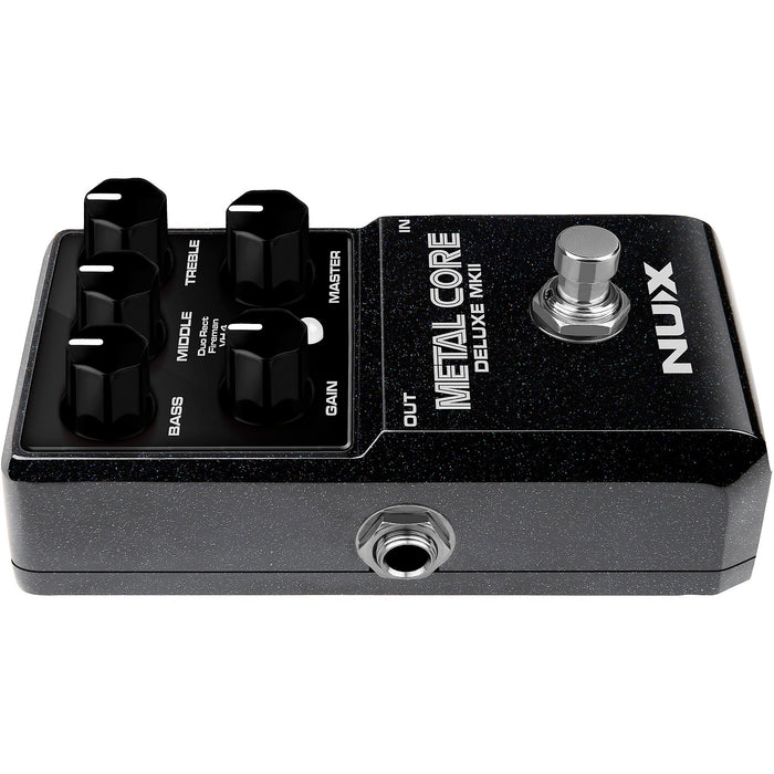 Metal Core Deluxe MKII Hi-Gain Distortion Effect Pedal for Guitars and Basses