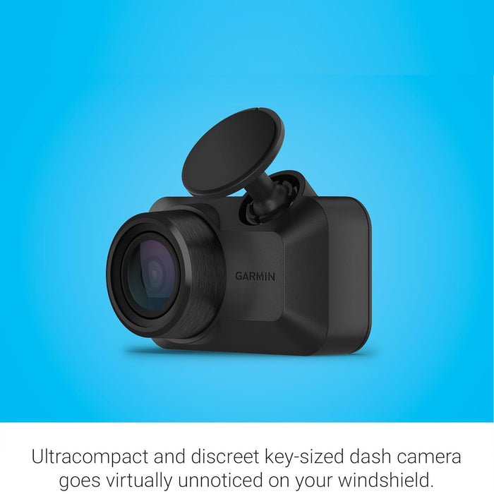 Dash Cam Mini 3 with Ultracompact 1080p HD Camera and 140-Degree Field of View