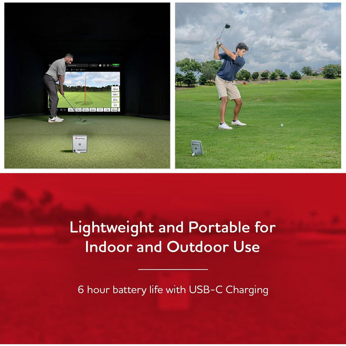 FlightScope Mevo Gen2 Golf Launch Monitor and Simulator with Pro Package and Face Impact