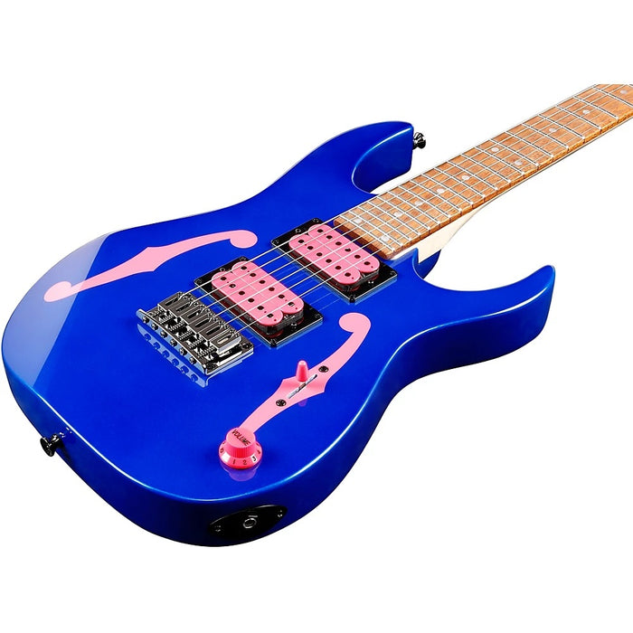 Paul Gilbert Signature PGMM11 Solidbody Electric Guitar, Right - Jewel Blue