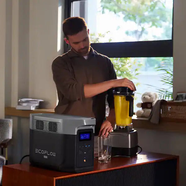 EcoFlow DELTA 2 Max Portable Power Station with 2048Wh Capacity for Power Backup