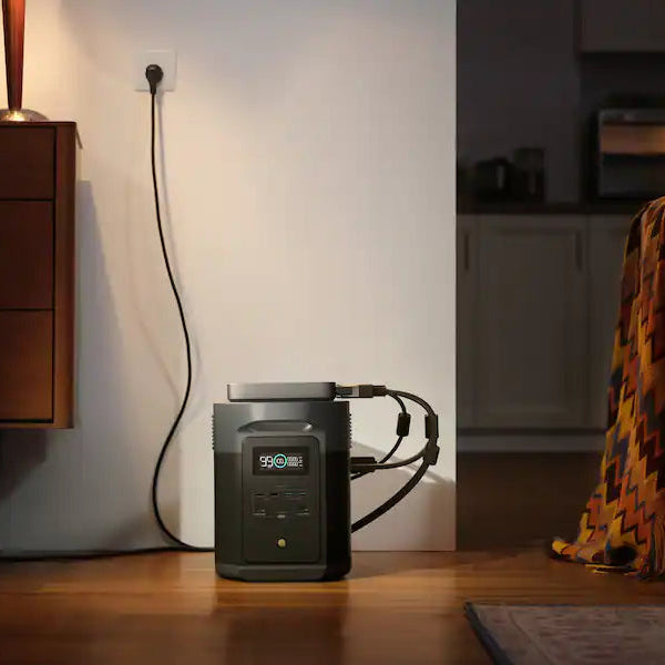 EcoFlow DELTA 2 Max Portable Power Station with 2048Wh Capacity for Power Backup