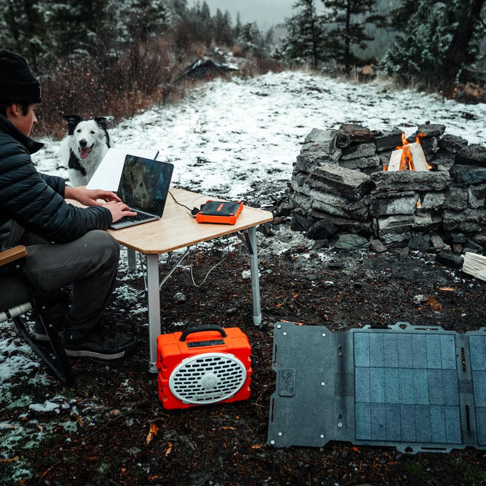 Dark Energy Poseidon XL Power Bank with Spectre 56W Folding Solar Panel