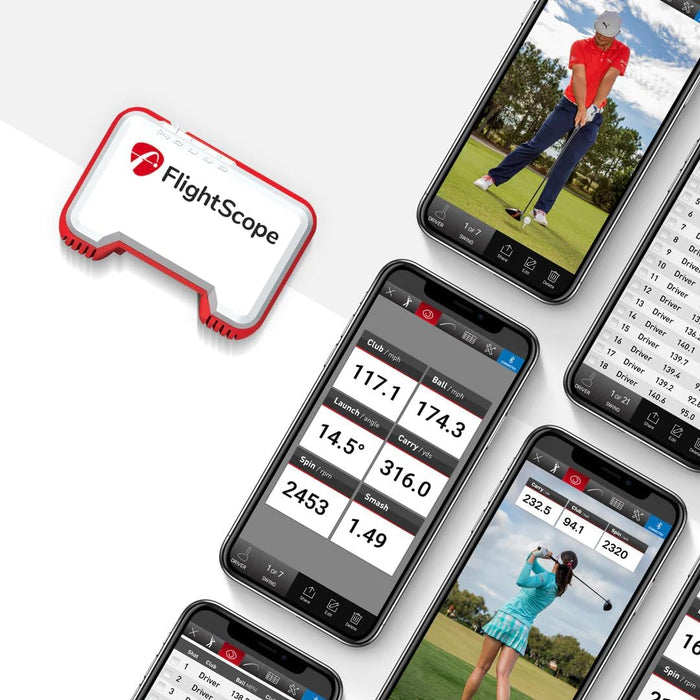 Mevo Golf Launch Monitor and Swing Trainer with 8 Data Parameters