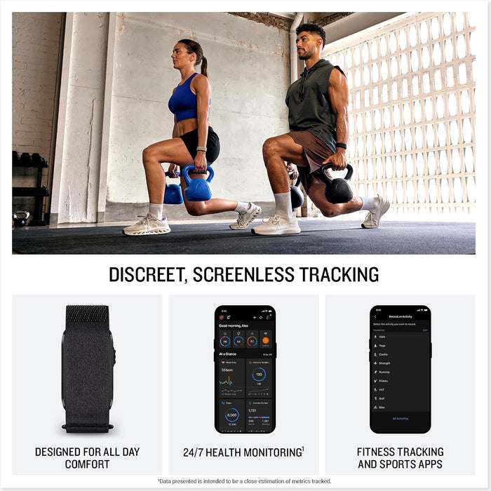 Garmin CIRQA Smart Band - Screenless Health and Fitness Activity Tracker