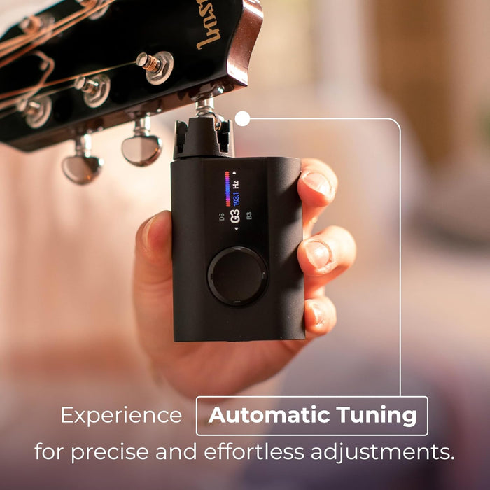 3 Smart Automatic Guitar Tuner with 150+ Alternate Tunings | Great for Guitars