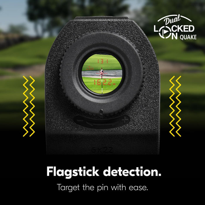Nikon COOLSHOT 50I GII Golf Laser Rangefinder | 6X Magification & Dual Locked on Quake