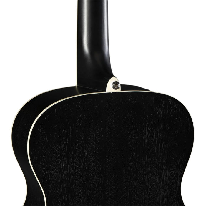 PCBE14MH 4-String Acoustic Bass Guitar, Right-Handed, Weathered Black Open Pore