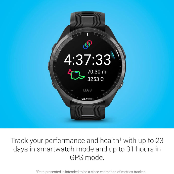 Forerunner 965 GPS Running Smartwatch with AMOLED Display | Get Health Insights