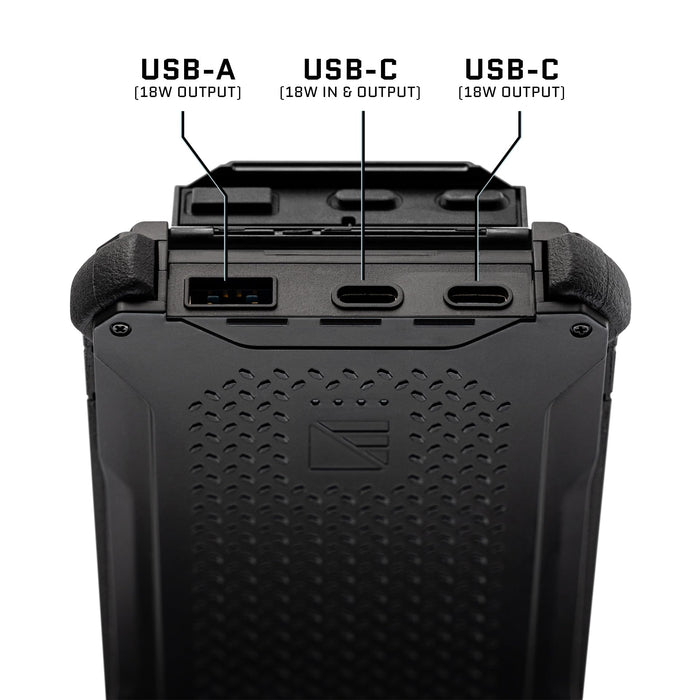 Dark Energy Poseidon Pro 10,000 mAh Power Bank with Spectre 56W Folding Solar Panel