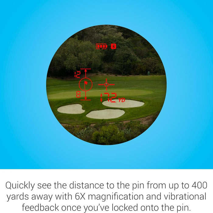 Approach Z30 Golf Laser Range Finder with 6X Magnification | See Up to 400 Yards