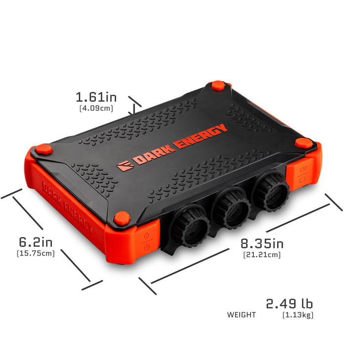 Dark Energy Poseidon XL 27,000 mAh Power Bank with USB-C and USB-A Ports