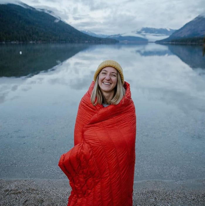 Firebelly 30°F Down Trail Quilt | Convertible and Wearable Blanket