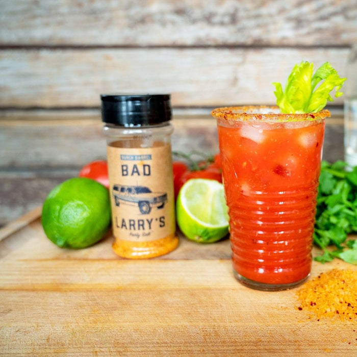 Bad Larry's Party Salt | Red Chilis & Lime Blend | Perfect for Drinks & Food