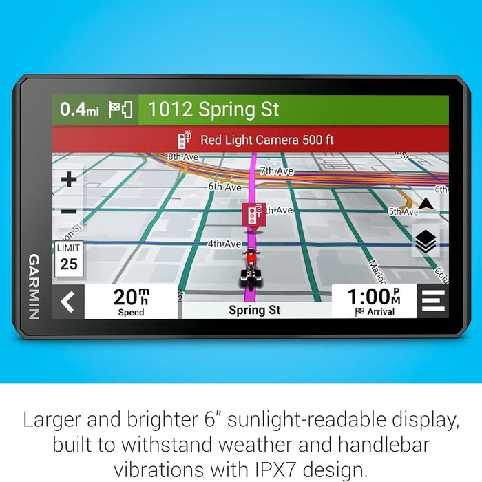 Zumo XT2 MT-S All-Terrain Motorcycle Navigator with 6" Bright Display