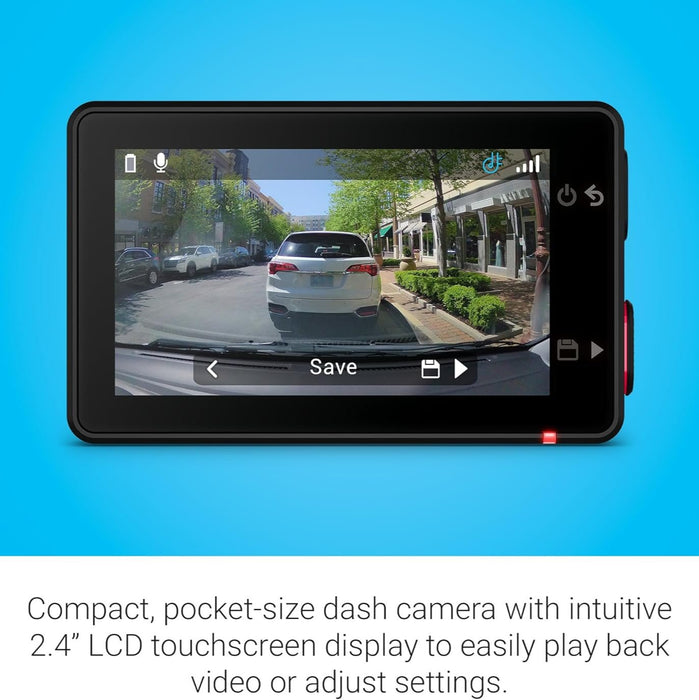 Dash Cam X310 with 4K Touchscreen & 140-Degree Field of View | Clarity Polarizer