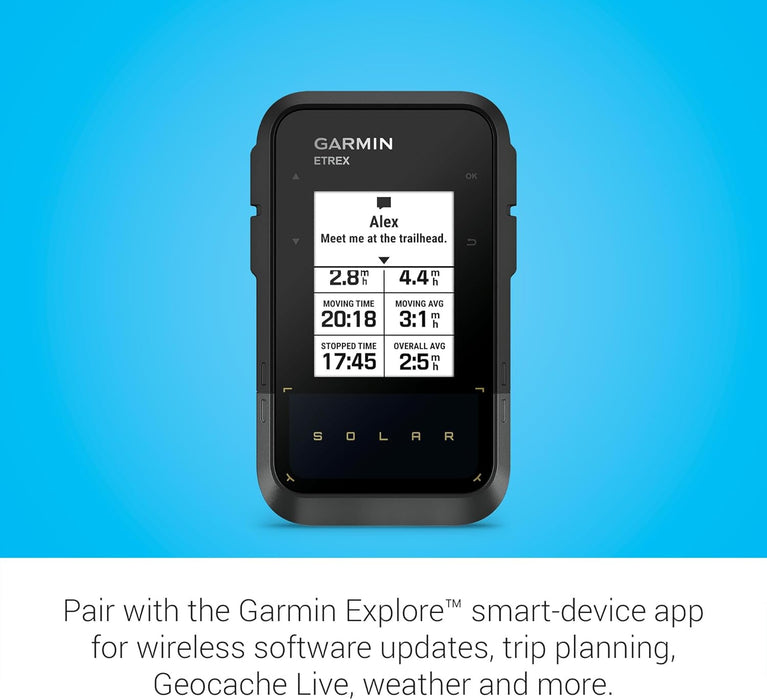 eTrex Solar Powered GPS Handheld Navigator | Track your Location and Waypoints