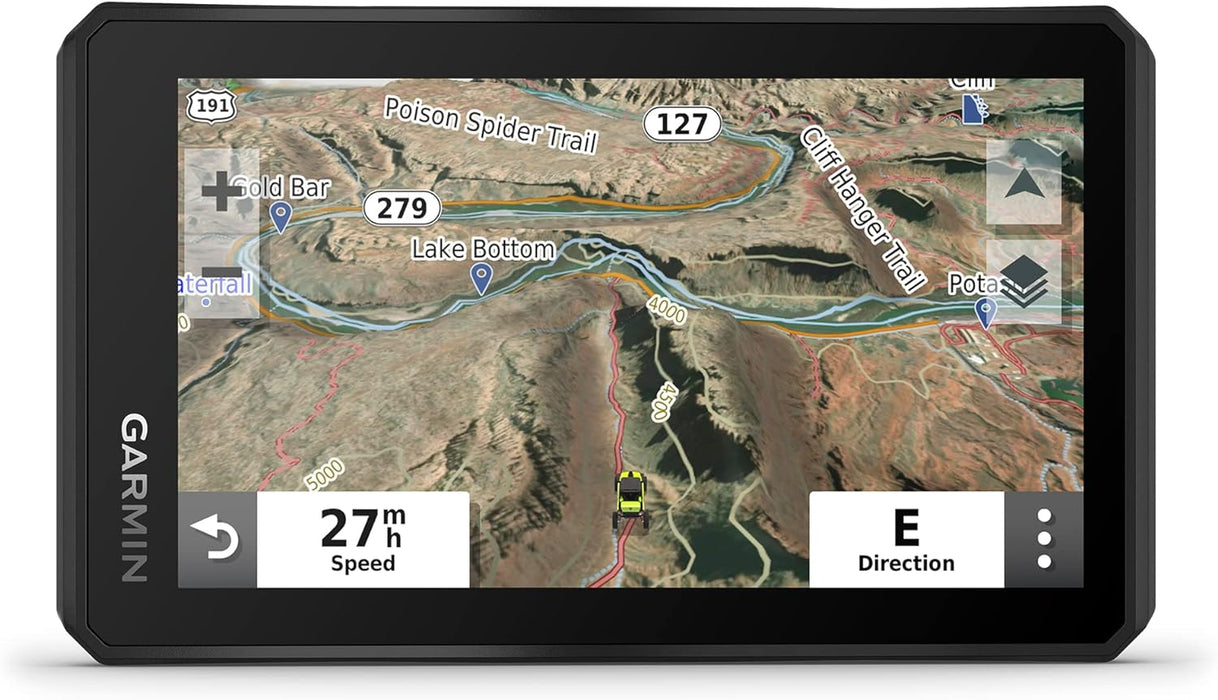 Tread Powersport 5.5" Off-Road Navigator with Topographic Mapping