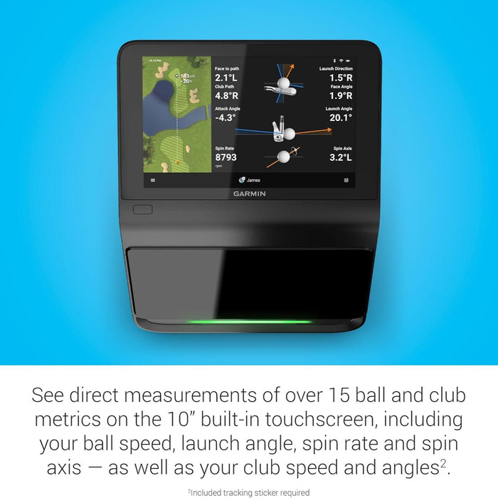 Approach R50 Premium Golf Launch Monitor and Simulator with 43k Built-in Courses