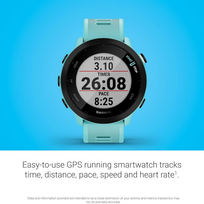 Forerunner 55 GPS Multisport and Running Smartwatch with PacePro Guidance