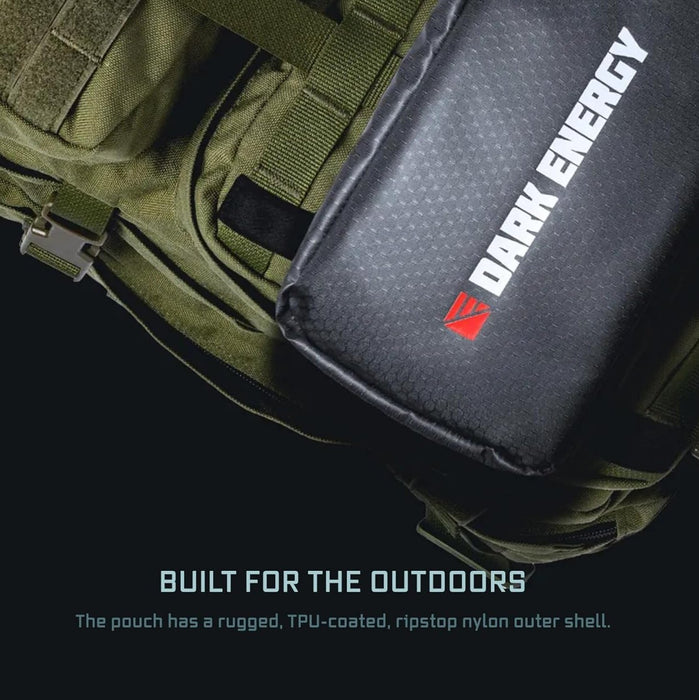 Molle Pouch TPU-Coated Ripstop Nylon Waterproof Pouch with Four Adjustable Straps