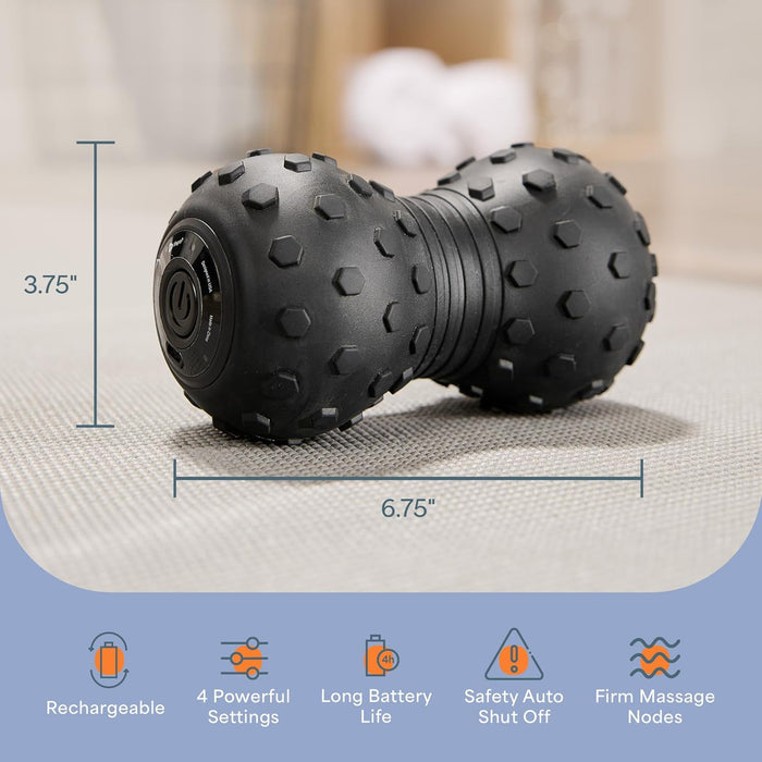 LifePro 4-Speed Velocity Massage Ball for Fitness, Mobility, and Relaxation
