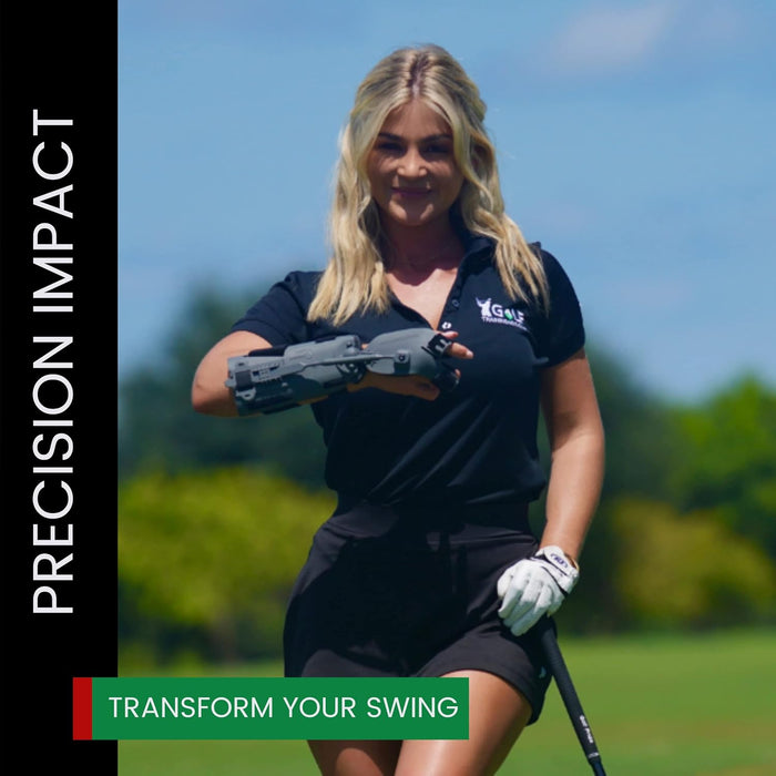 Golf Swing Training Aid with Wrist Hinge | Improves Clubhead Position and More