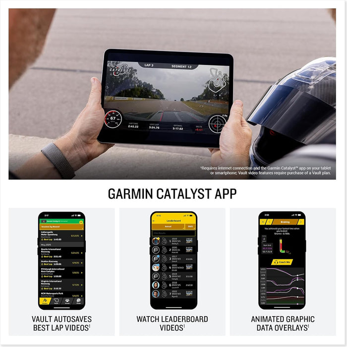 Garmin Catalyst 2 Racetrack Driving Performance Optimizer with On-Track Coaching