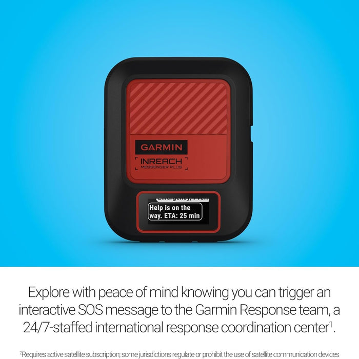 inReach Messenger Plus SOS Satellite Commuicator with Photo and Voice Messaging