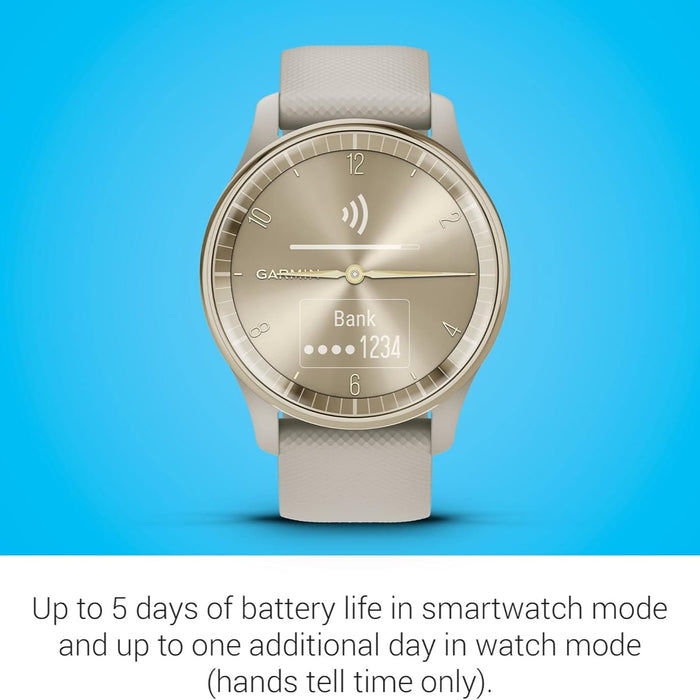 Vivomove Trend Stylish Hybrid Smartwatch with Touchscreen Display