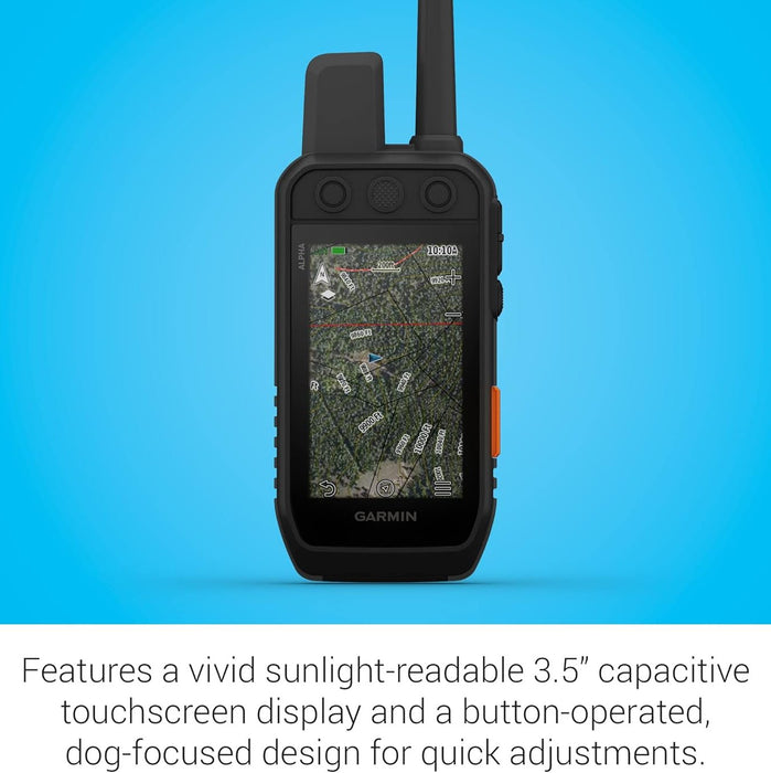 Alpha 300 Series Dog Tracking and Training Device with 3.5" Touchscreen Display