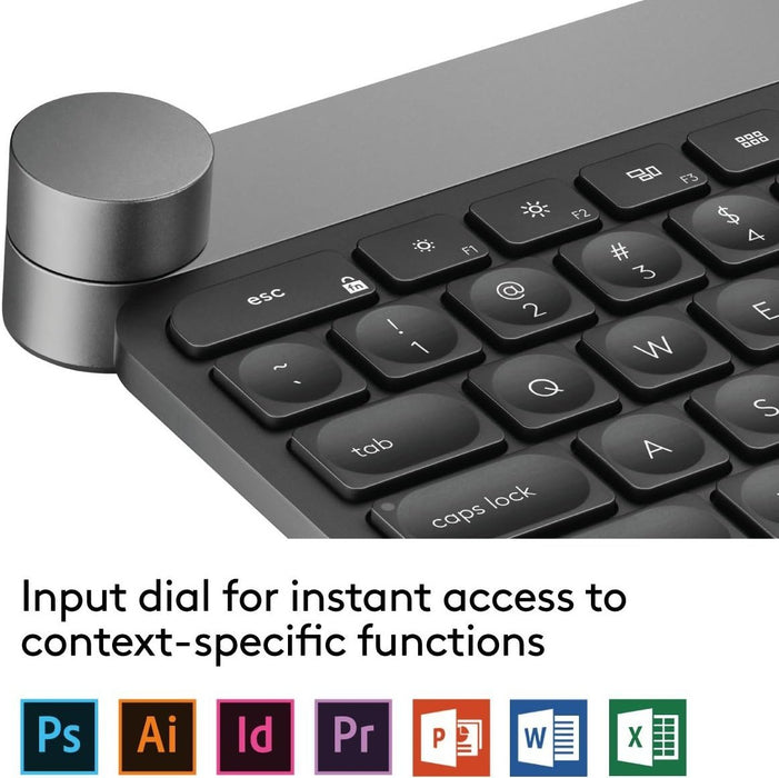 Craft Advanced Keyboard with Creative Input Dial and Backlit Keys