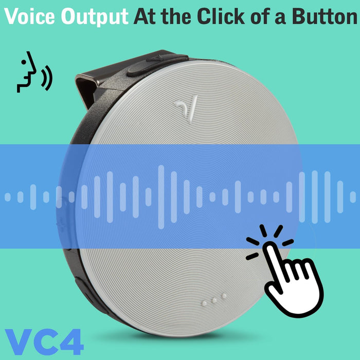 Voice Caddie VC4 Golf GPS Rangefinder with Voice and Auto-Slope Technology
