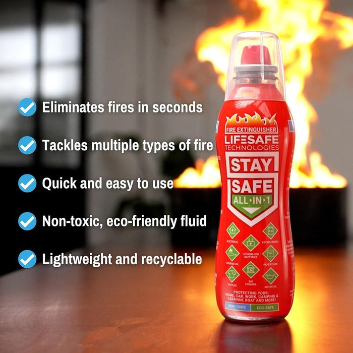 All-in-1 Portable Compact Fire Extinguishing Spray For 10 Types of Fires