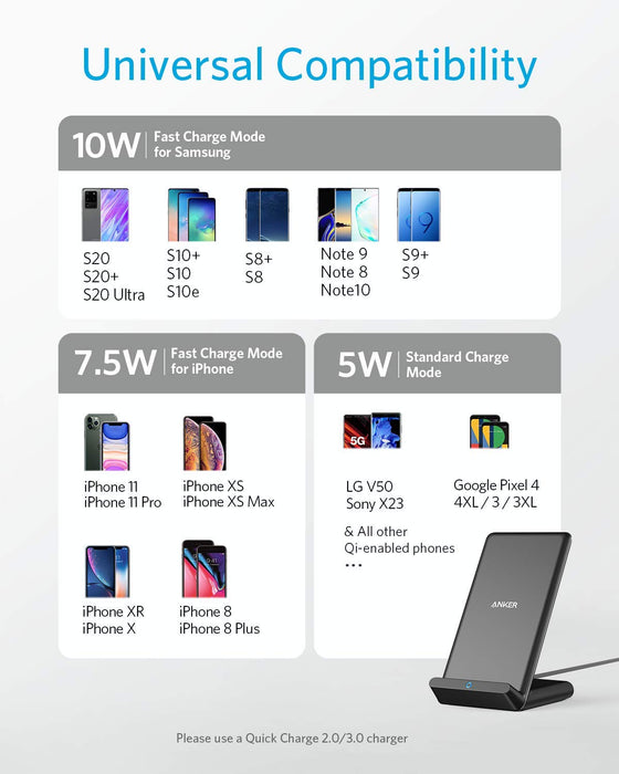 Anker 313 Wireless Charger (Stand)