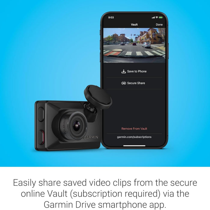 Dash Cam X310 with 4K Touchscreen & 140-Degree Field of View | Clarity Polarizer