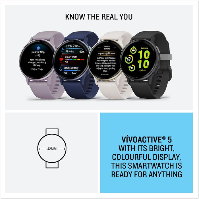 Vivoactive 5 GPS Fitness Smartwatch with Color Touchscreen