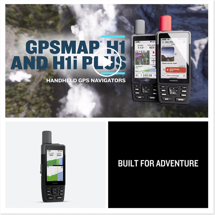 Garmin GPSMAP H1/H1i Plus Premium GPS Handheld Navigator