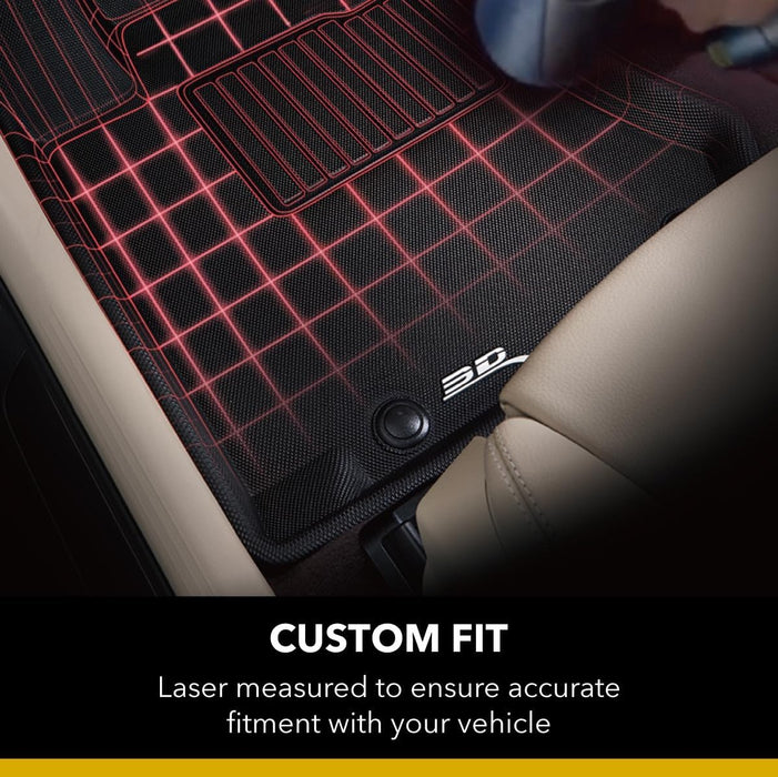 KAGU Custom Fit All-Weather Floor Liner for 2021-2023 7-Seat TESLA MODEL Y