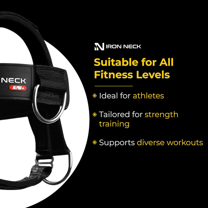 Iron Neck RAFA Versatile Neck Strengthener and Trainer with Adjustable Head and Chin Straps