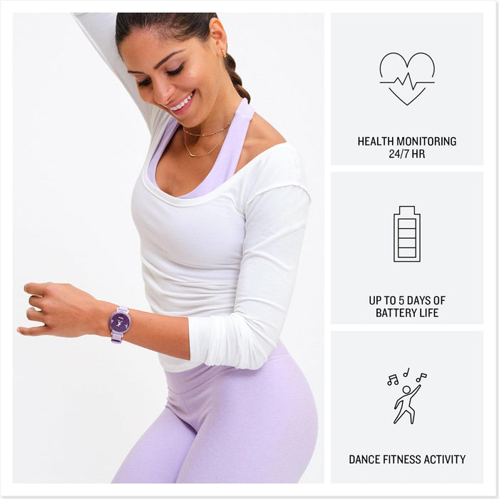 Lily 2 Small and Stylish Smartwatch with Body Battery Energy Monitoring