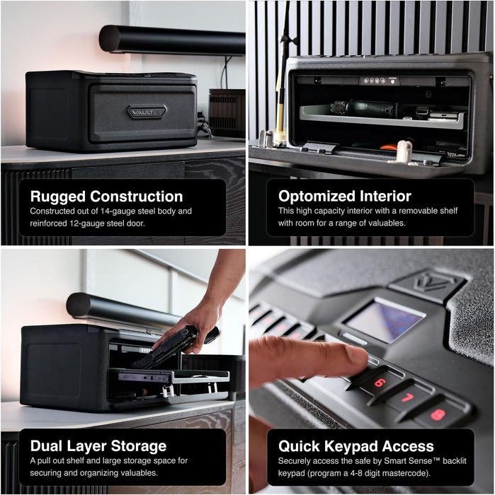 Vaultek MR Essential High-Capacity Quick Access Safe with Smart Sense Keypad
