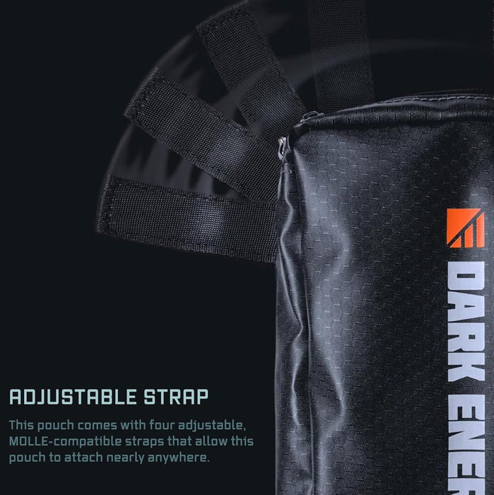 Molle Pouch TPU-Coated Ripstop Nylon Waterproof Pouch with Four Adjustable Straps