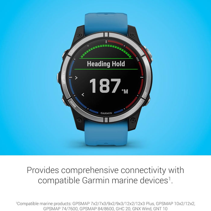 Quatix 7 Series Marine Multi-Sport GPS Smartwatch with Smart Notifications