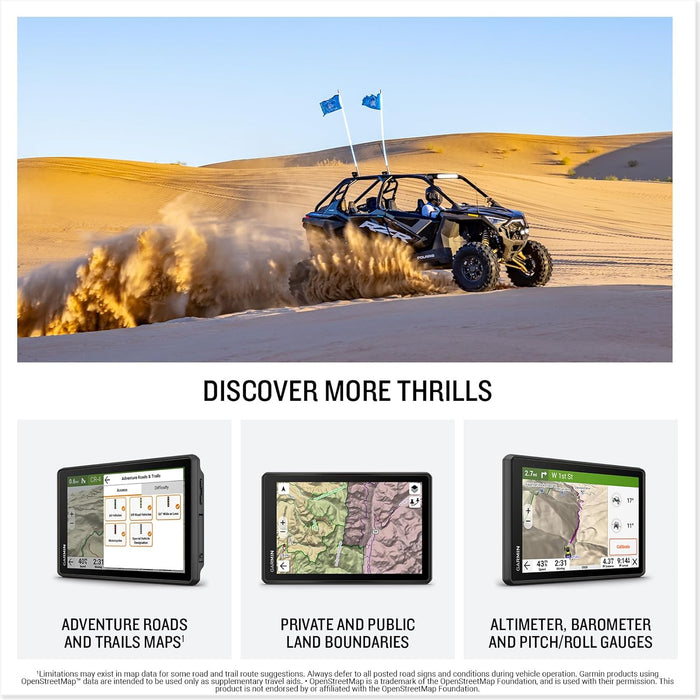 Garmin Tread 2 Rugged Powersport Touchscreen Navigator for Off-Roading