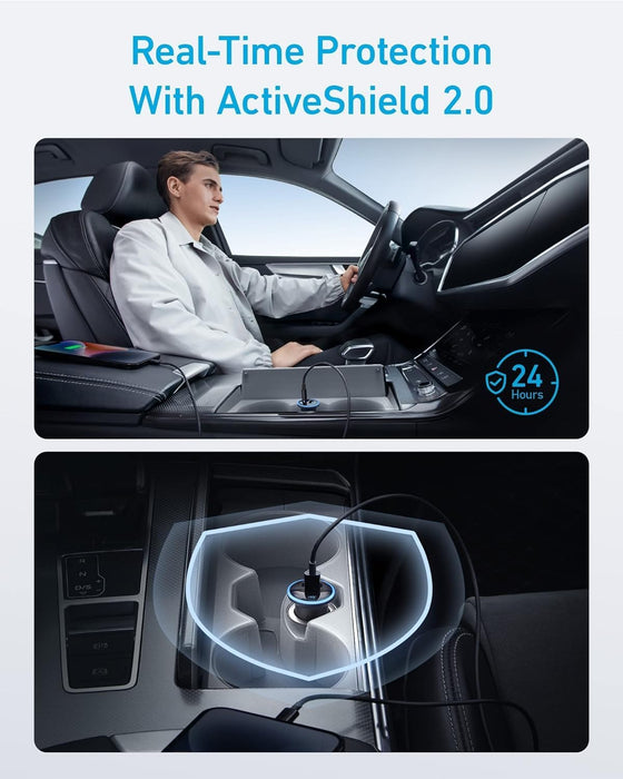 Anker 323 Car Charger (52.5 W)