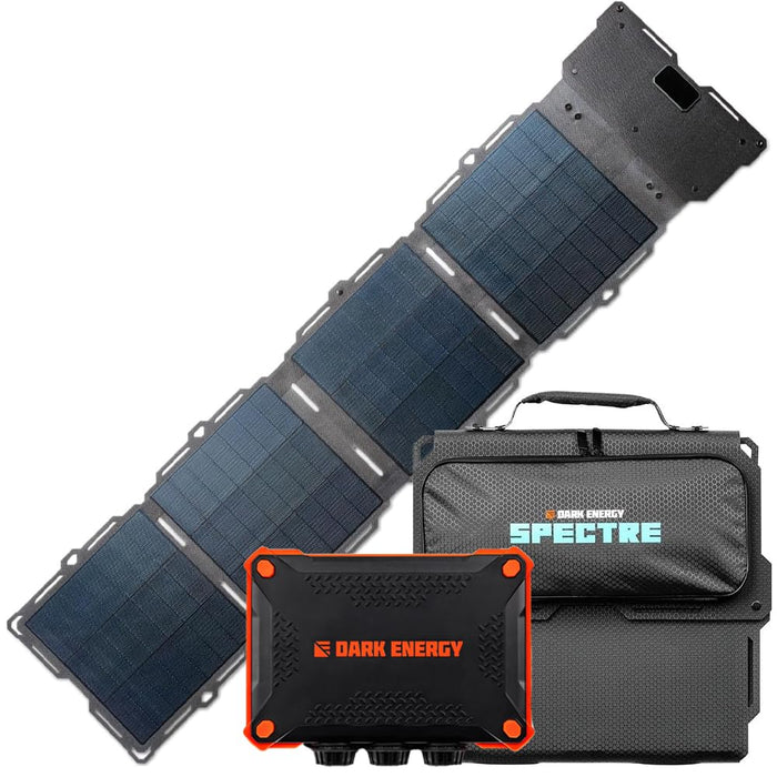 Dark Energy Poseidon XL Power Bank with Spectre 56W Folding Solar Panel