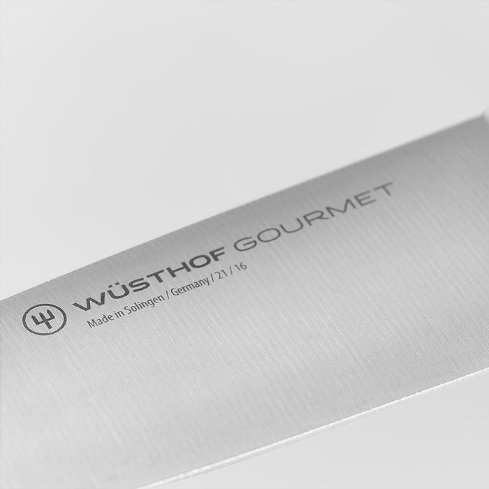 Gourmet White 4.5" Stainless Steel Steak Knife with White Handle